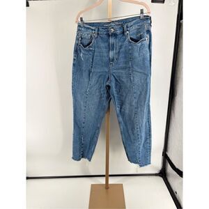 American Eagle distressed mom jeans size 12 Short
